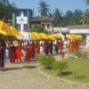 Day after day alms giving